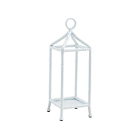 White Bamboo Metal Lanterns