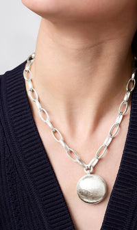Julie Vos Solara Silver Collection Bracelet, Earrings, Necklace