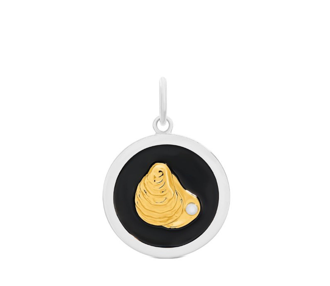 Showing 27 mm black enamel with gold oyster