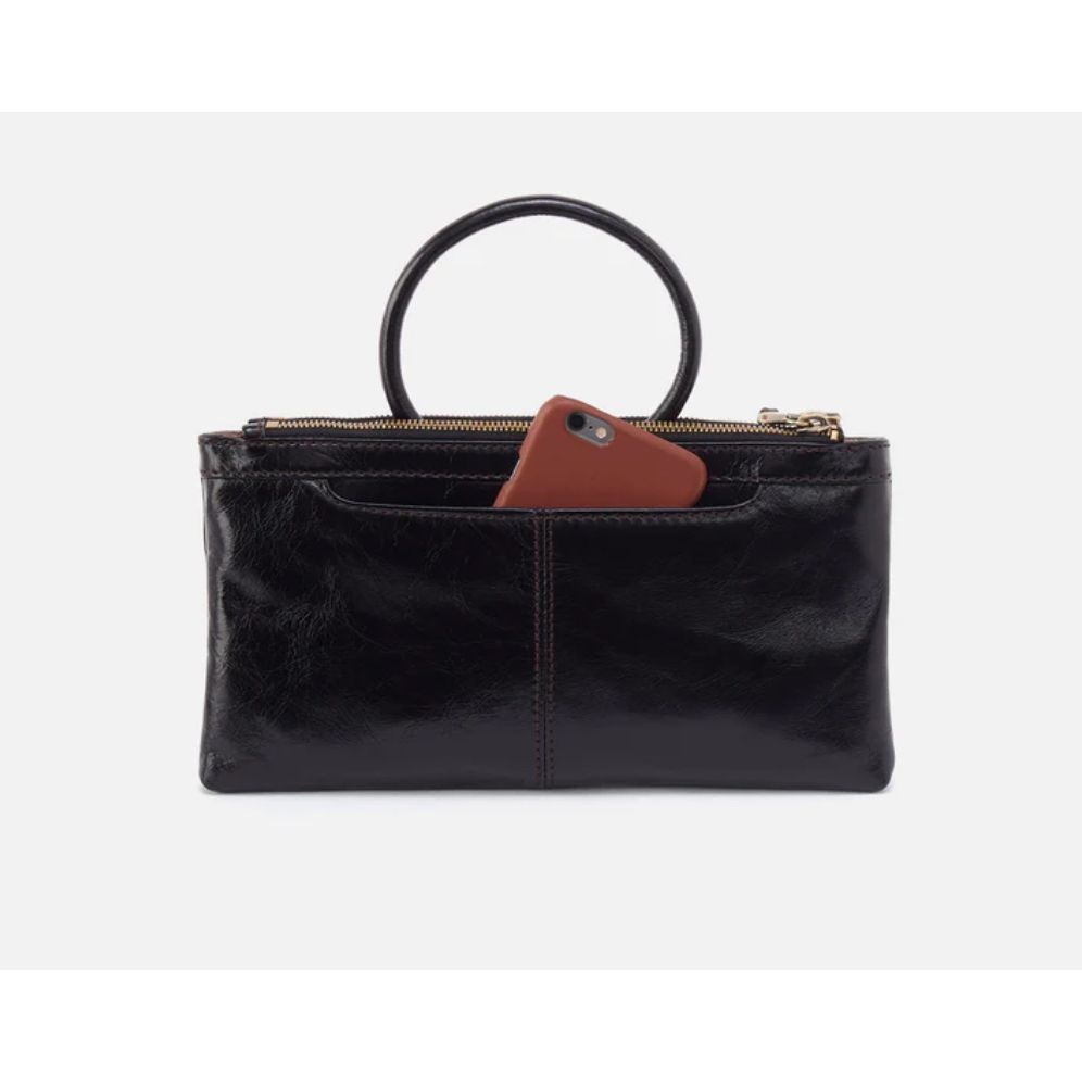 Black shown with outside phone pocket
