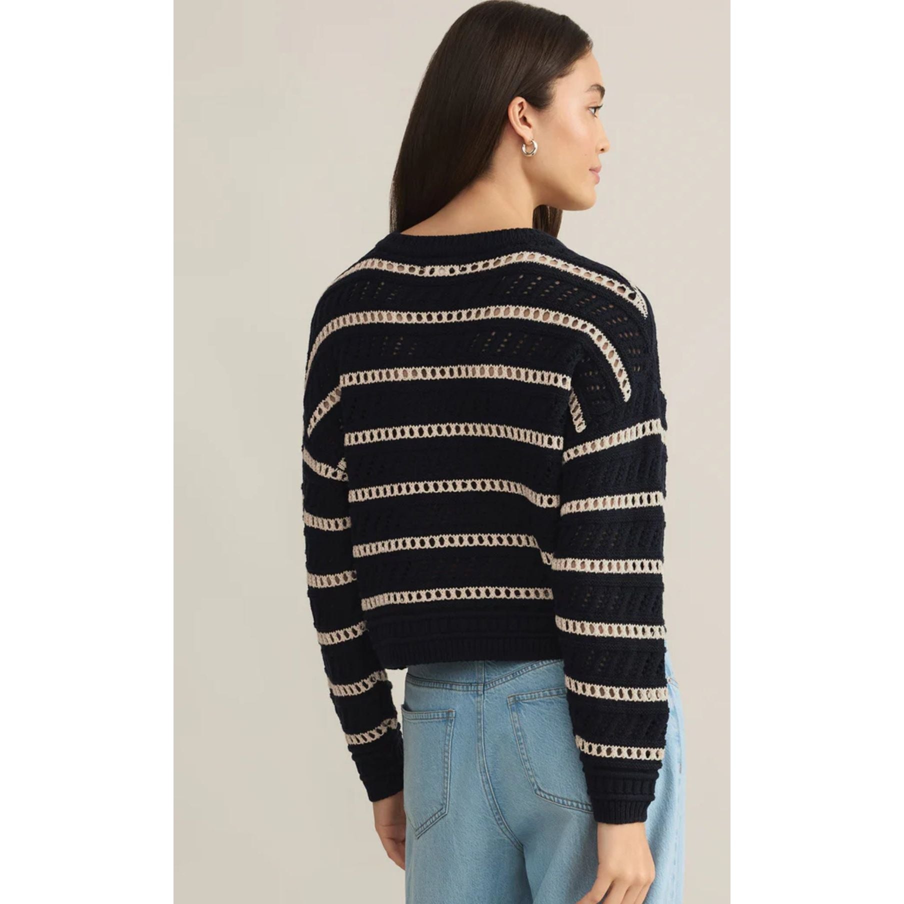 Z SUPPLY ESTERO STRIPE SWEATER