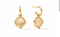 Julie Vos Honeybee Hoop & Charm Earring