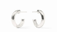Pure silver plate (tarnish-free)
Length: 0.9 inches (small), 1.3 inches (medium), 1.7 inches (large)
Post for pierced ears
Includes pure silver plated earring backs
Julie Vos hallmark