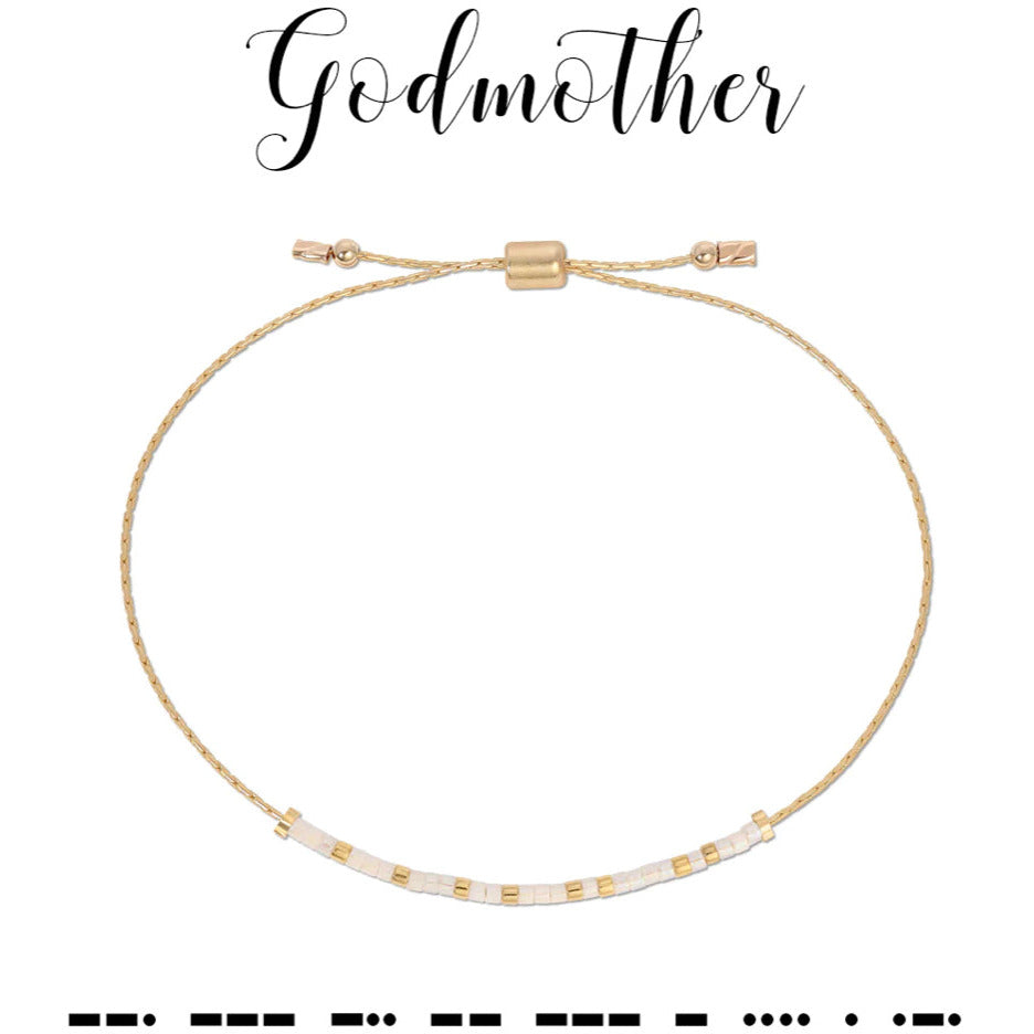 Dot & Dash Godmother Bracelet