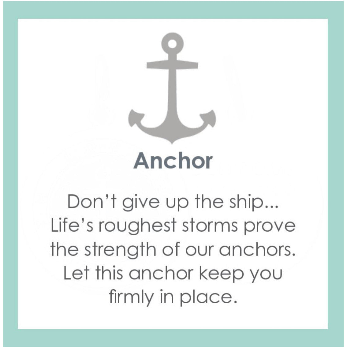 Lola Anchor Pendant