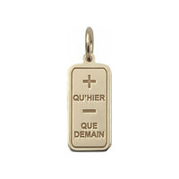 Lola love Poem Tag Pendant