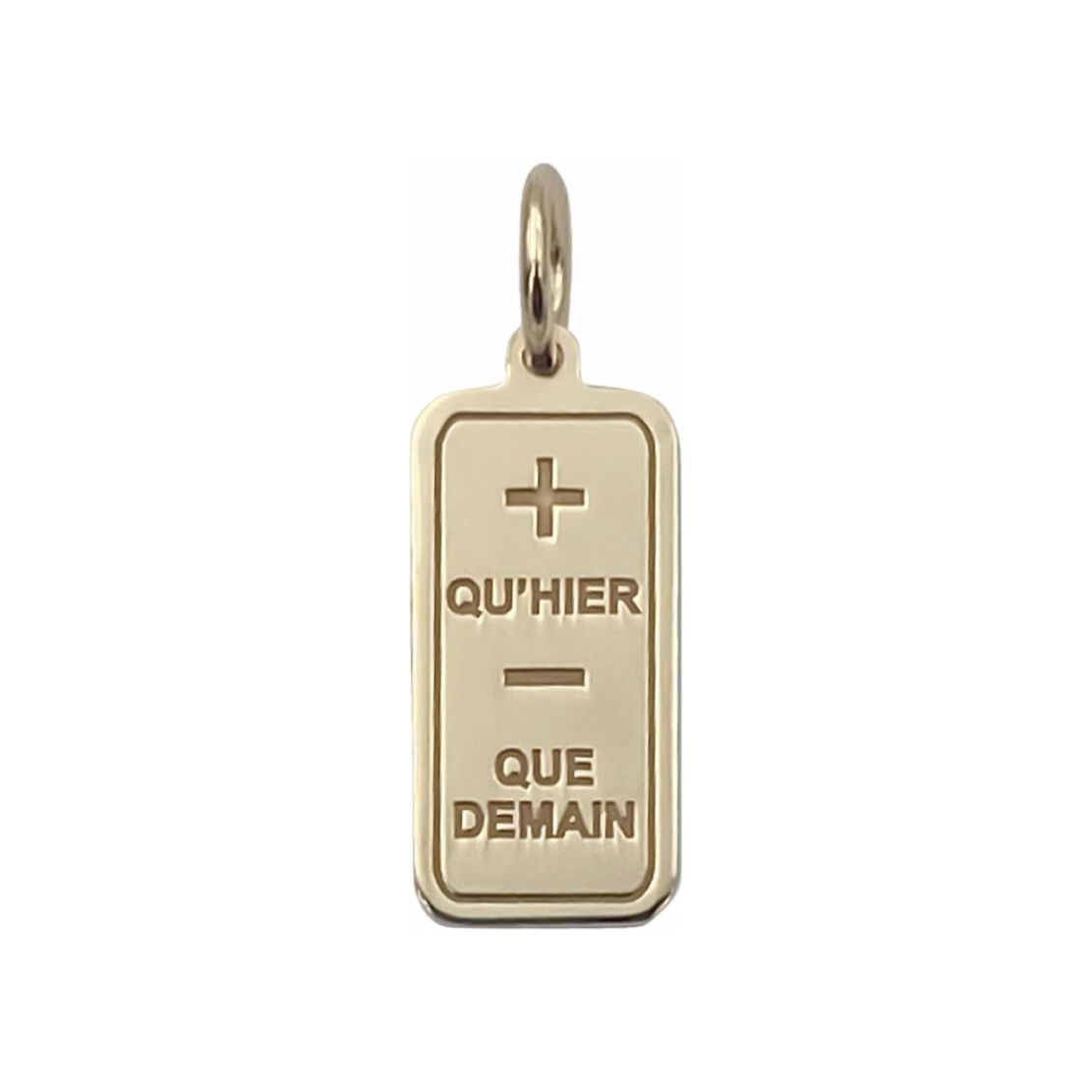 Lola love Poem Tag Pendant