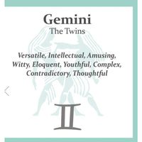 Lola Zodiac Gemini Pendant
