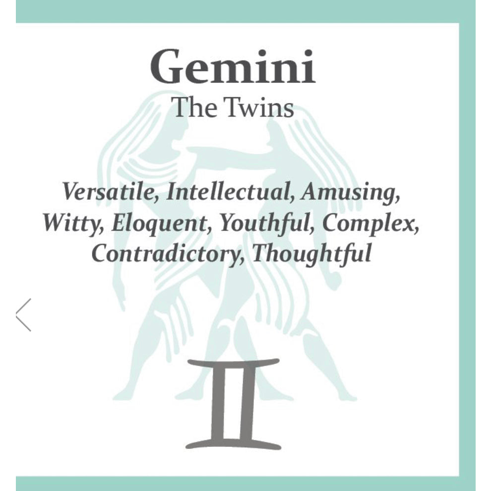 Lola Zodiac Gemini Pendant