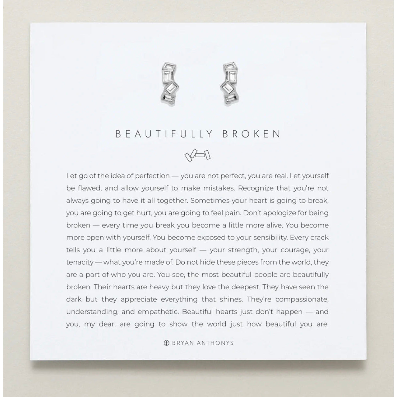 Beautifully Broken Earring or Necklace