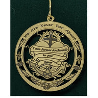 We Are Anchored Memorial Ornament