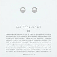 One Door Closes Another One opens Jewelry