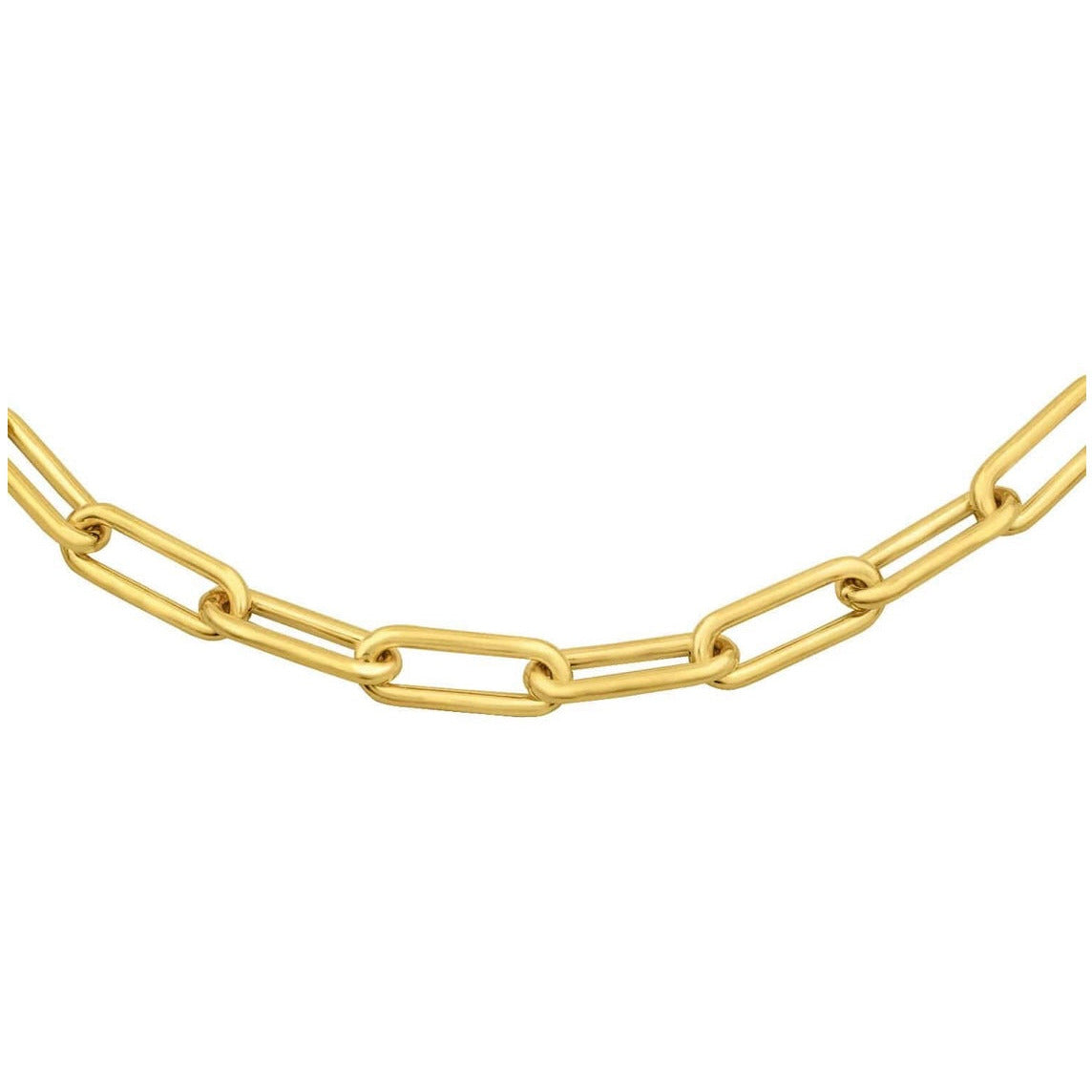 Lola Oval Paperclip Chain