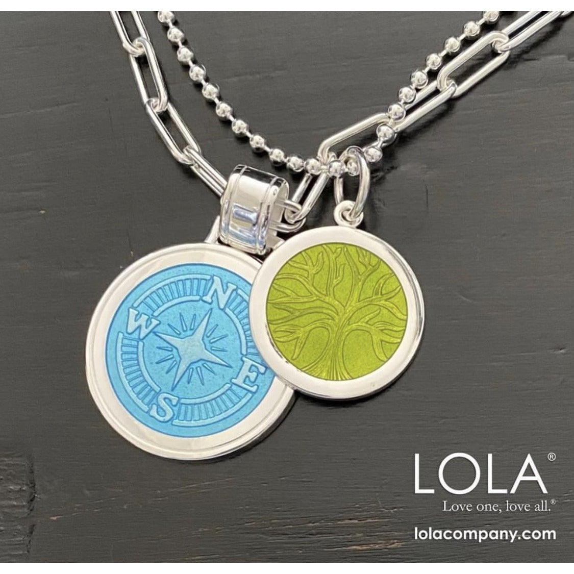 Lola Ball Chain Silver