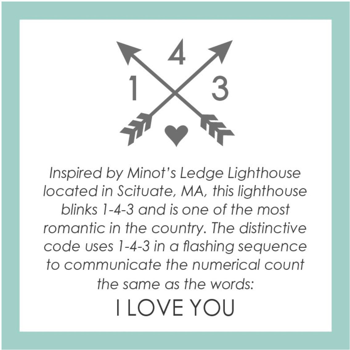 Lola 143 I Love You Pendant