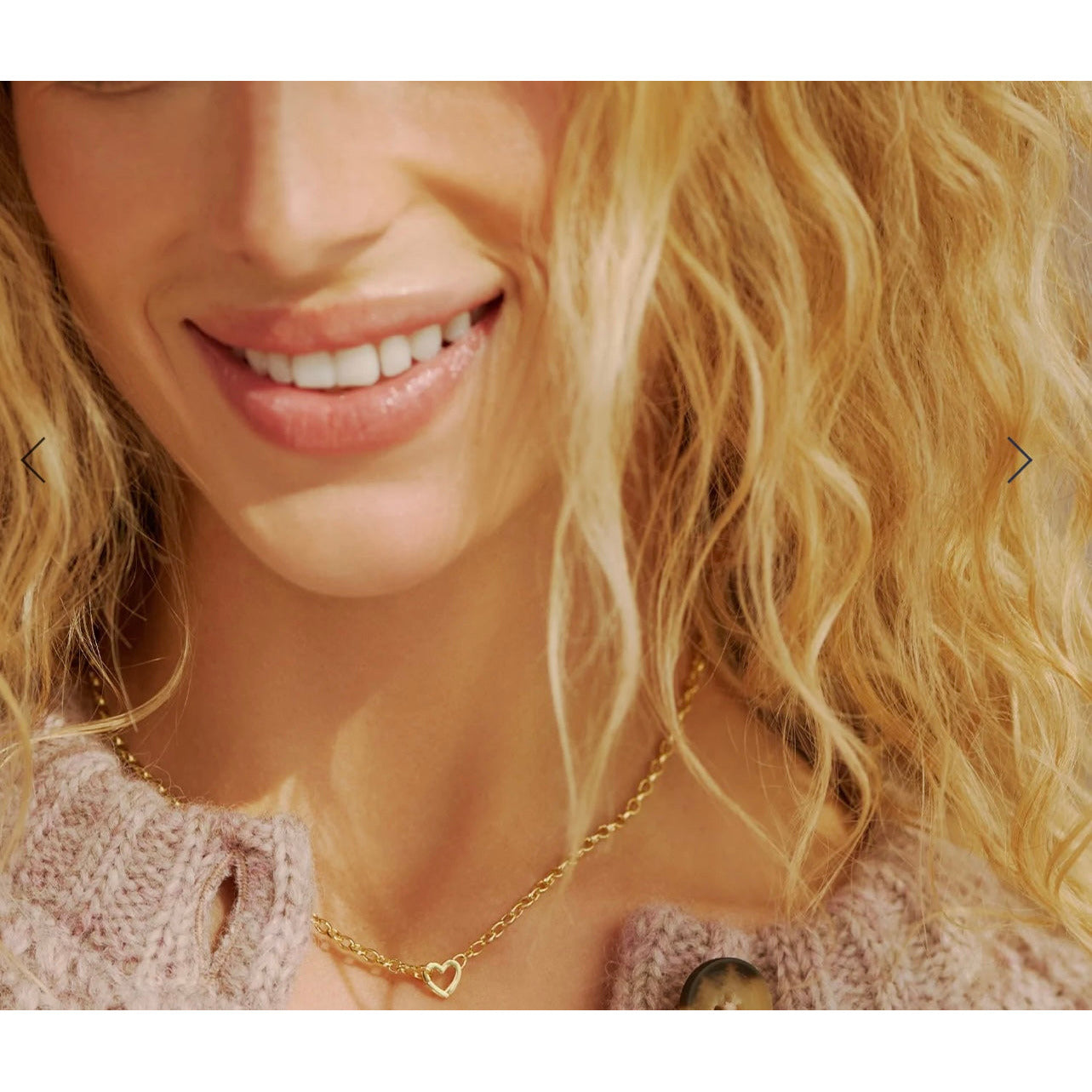 Gorjana Parker Heart Mini Necklace or Bracelet