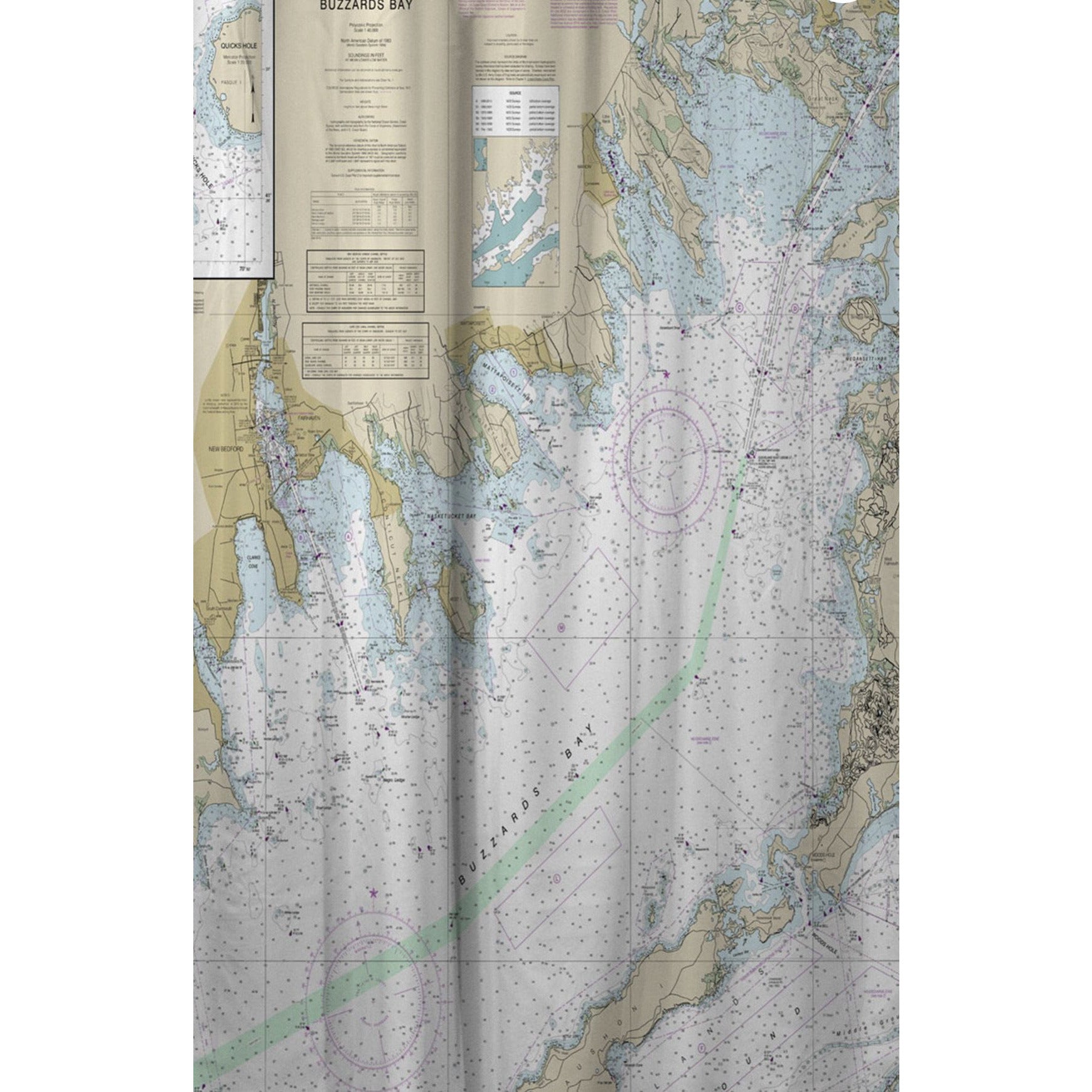 Buzzard Bay Shower Curtain