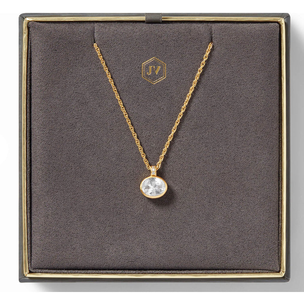 Julie Vos Antonia Stud or Necklace