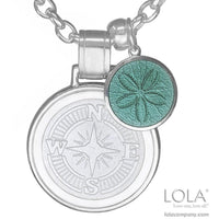 Lola Silver Spacer Pendant