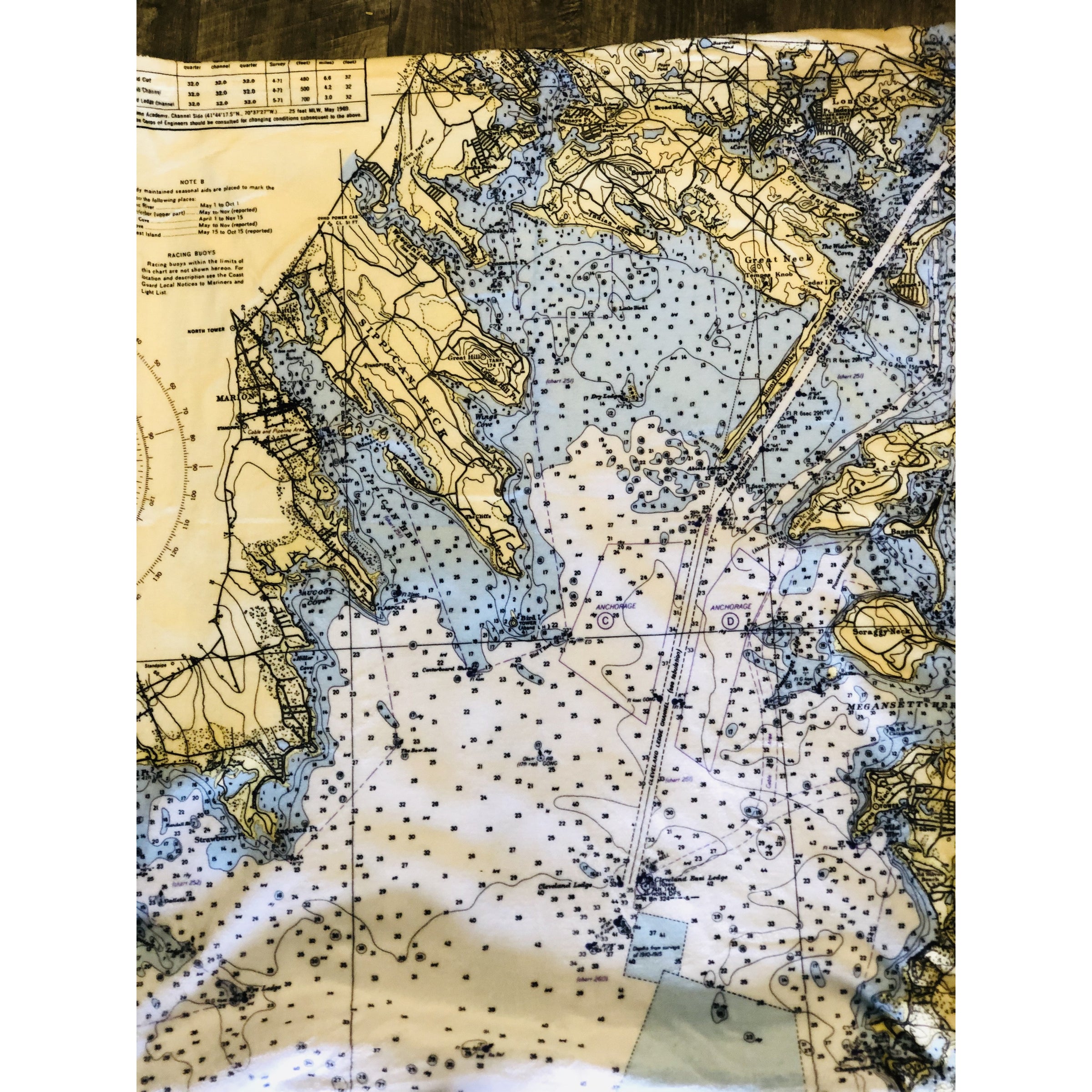 Buzzards Bay Throw Blanket
