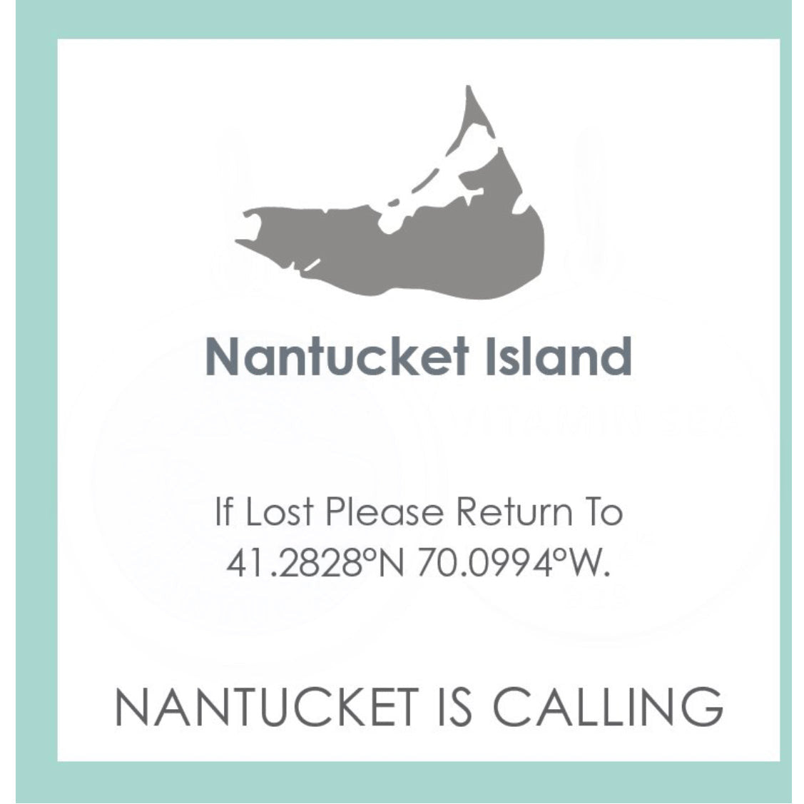 Lola Nantucket Flag Charm