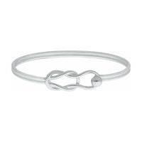 Square Knot and Loop Infinity Cape Cod Bracelet