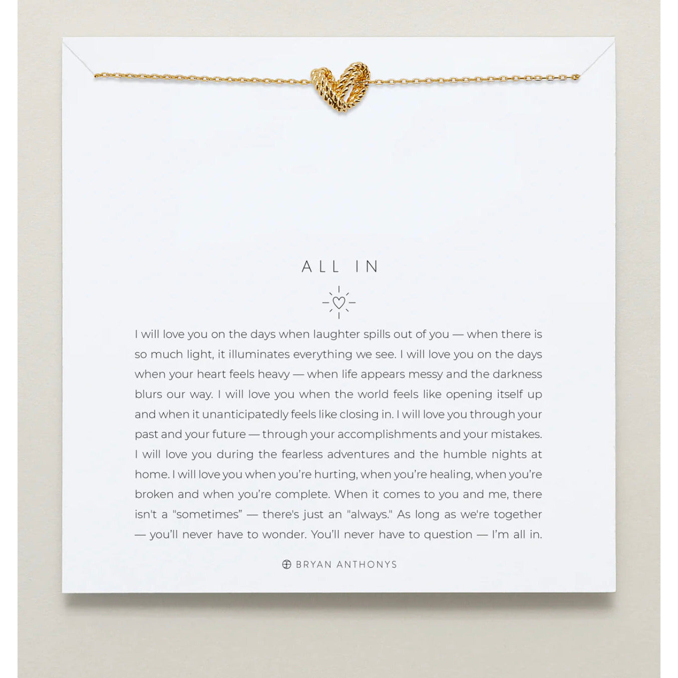 All In Necklace