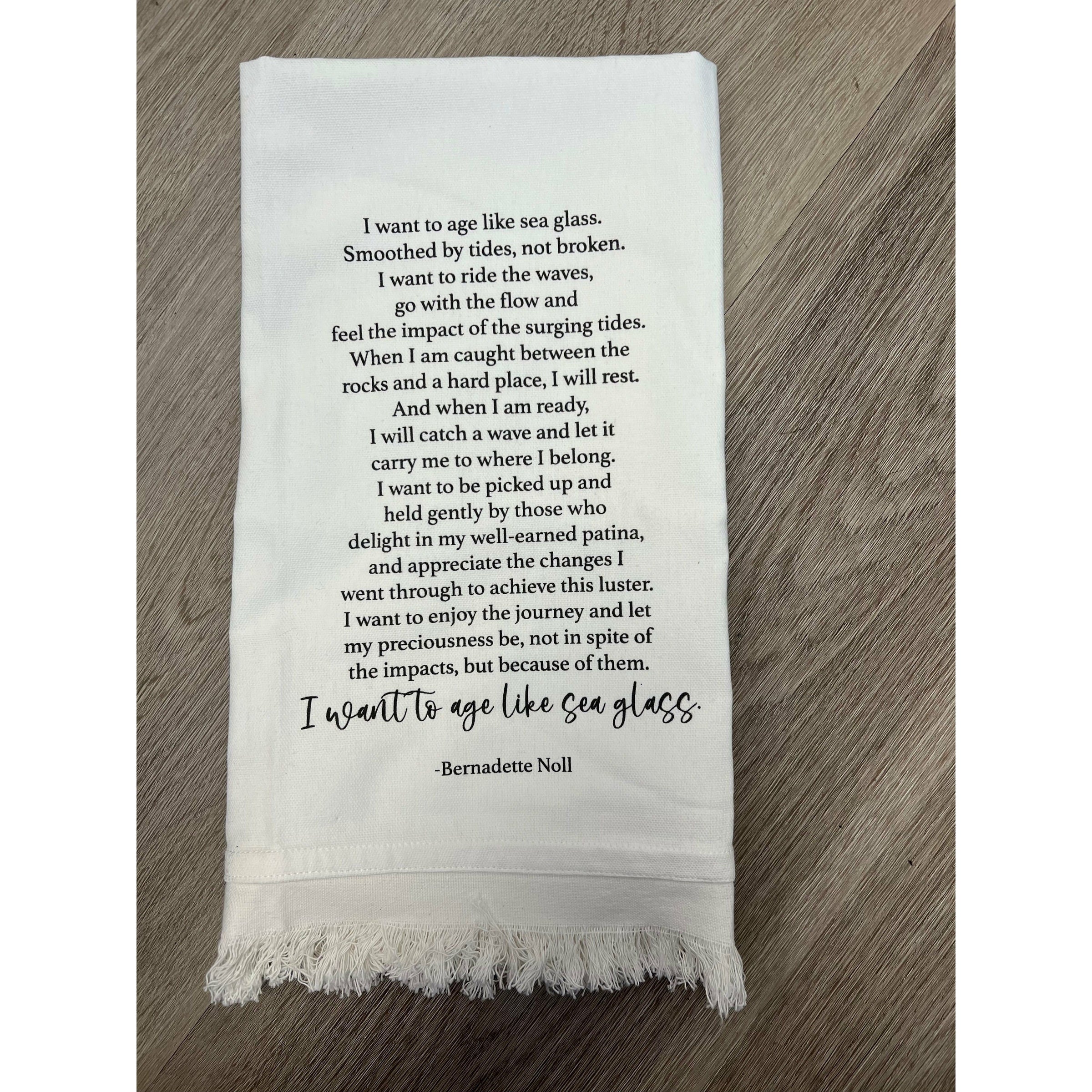 Sea Glass Towel