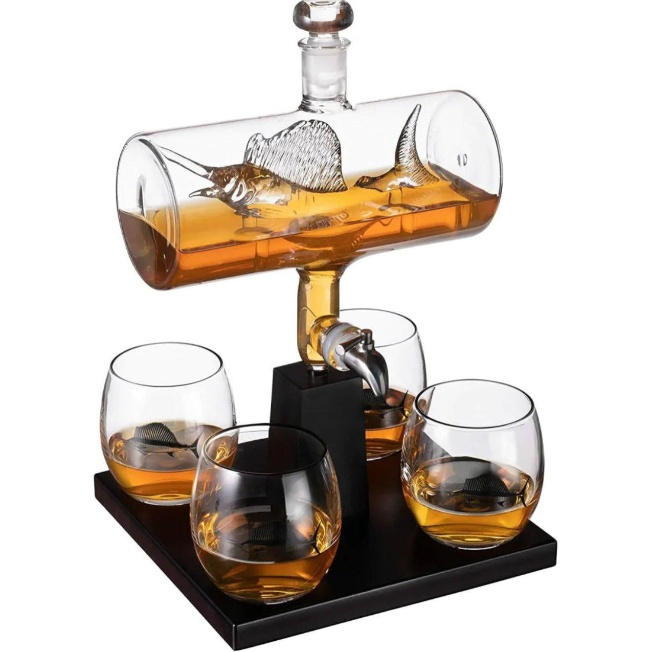 Sailfish Decanter Set