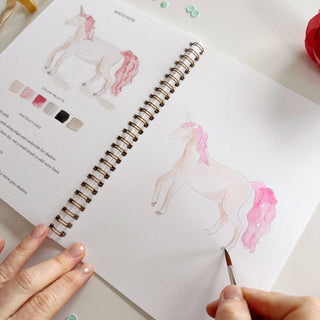 Emily Lex Fairytale watercolor workbook