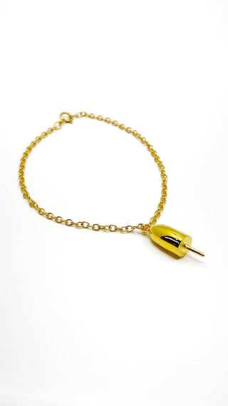 The Ketcham Buoy Cable Chain Bracelet 14kt Gold Dipped