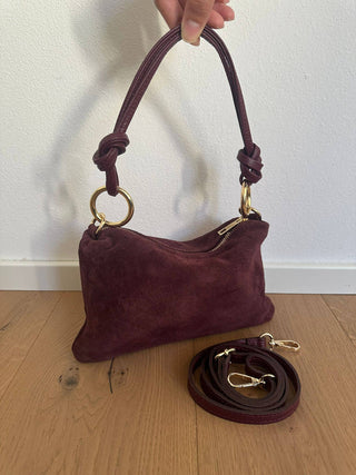 Sam Small | Handmade Italian Suede Shoulder & Crossbody Bag