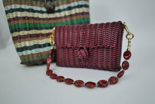 Lilley Line Burgundy Clutch: The Ultimate Day-to-Night Essential
