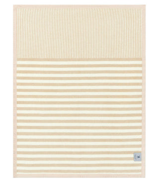 Sweet Pea Oak Stripe Mini Blanket: The Ultimate Soft Cotton Chappywrap