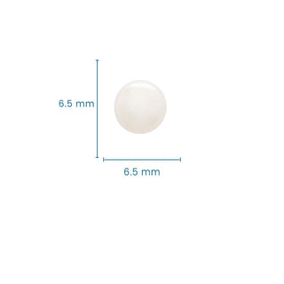 Small Pearl Stud Earrings measurements