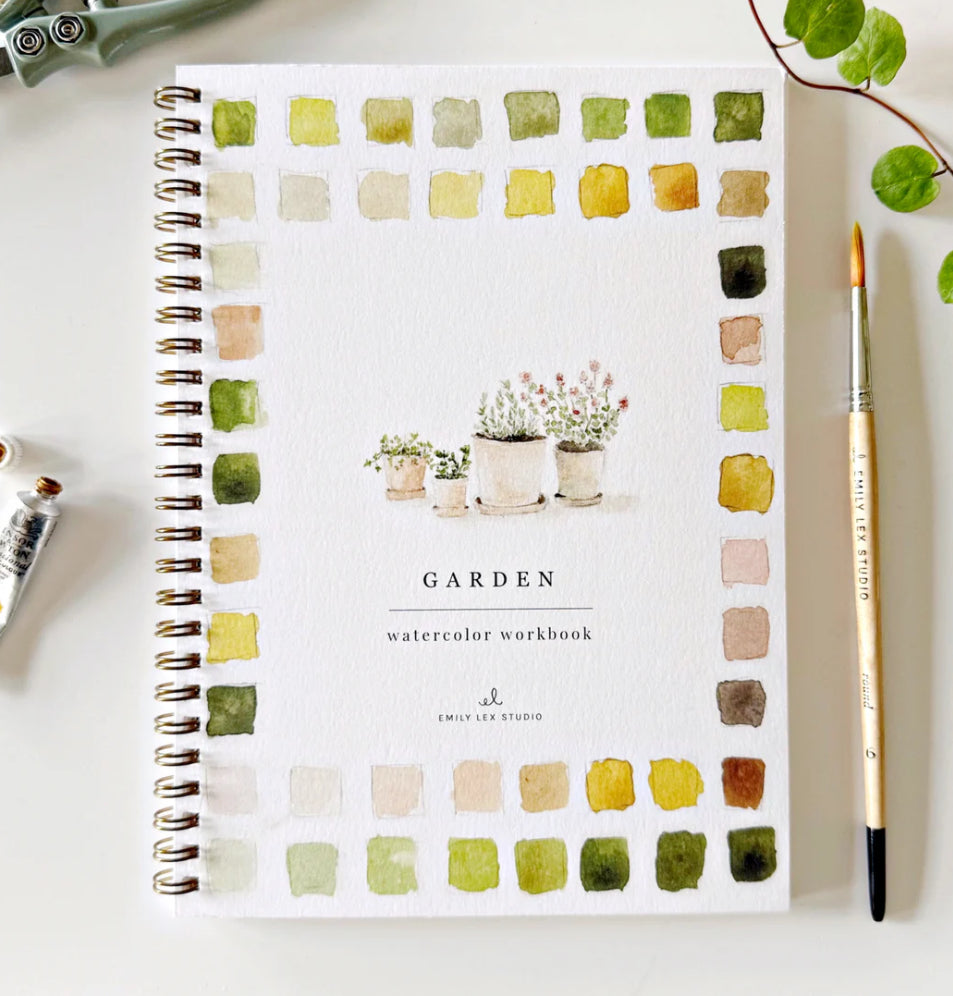 Emily Lex Water Color Workbook Or Notecard Set