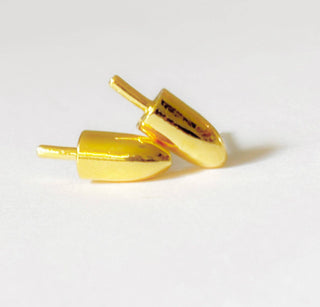 The Ketcham Buoy Earrings 14kt Gold Dipped Or Sterling Silver