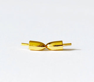 The Ketcham Buoy Earrings 14kt Gold Dipped Or Sterling Silver