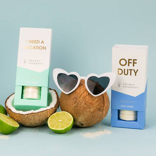Off Duty - Self-Care Shower Steamers Gift, Coconut Lime
