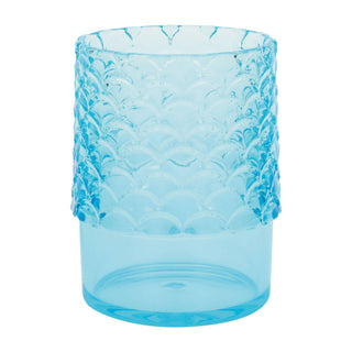Nautical Stackable Fish Acrylic Tumblers – Shatterproof Set of 4