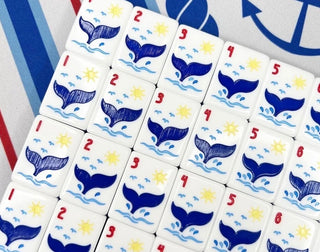The Nantucket Nautical Mahjong Tile Set | Limited Edition Luxury