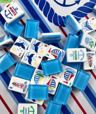 The Nantucket Nautical Mahjong Tile Set | Limited Edition Luxury