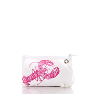 Pink Lobster Sea Bag Wristlet | Handcrafted in Maine