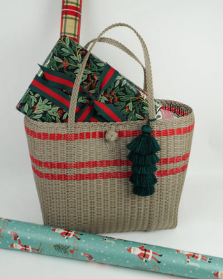 The Lilley Line Putty Medium Tote | Ultimate All-Season Waterproof Carryall