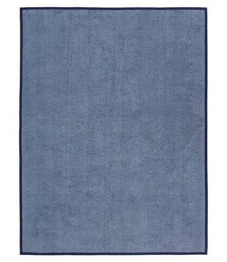 Harborview Herringbone Navy Blanket - Chappy Wrap Midi