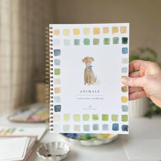 Emily Lex Animals Watercolor Workbook: Step-by-Step Beginner Painting Guide