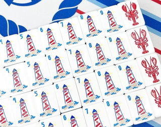 The Nantucket Nautical Mahjong Tile Set | Limited Edition Luxury