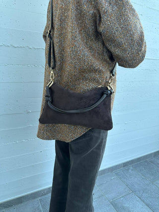 Sam Small | Handmade Italian Suede Shoulder & Crossbody Bag