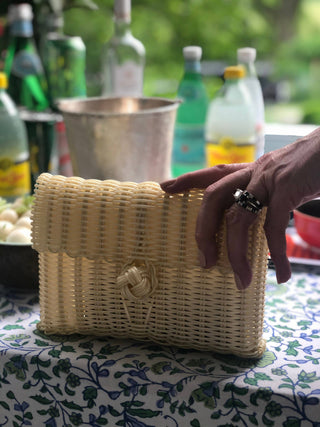 The Lilley Line: Solid Pearl Luxury Day-to-Night Clutch