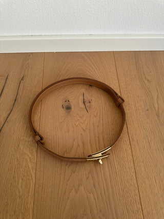 MAIDA Suede BELT - Top grain leather